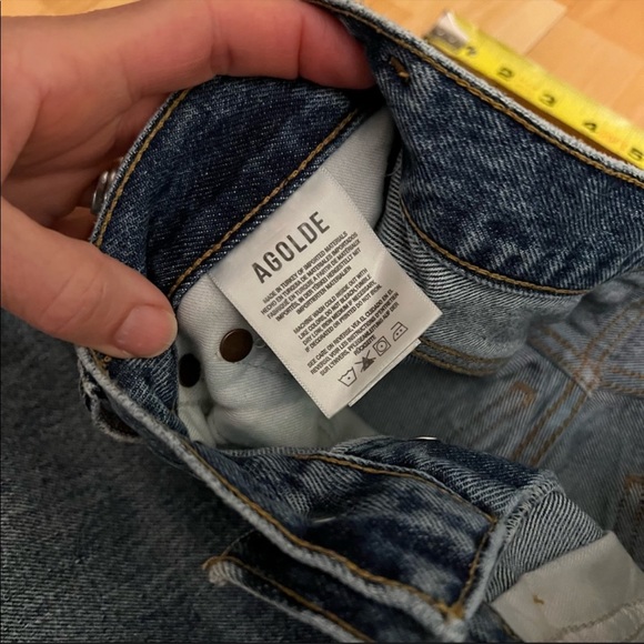 Agolde Lana Jean in Backdrop - Picture 9 of 13